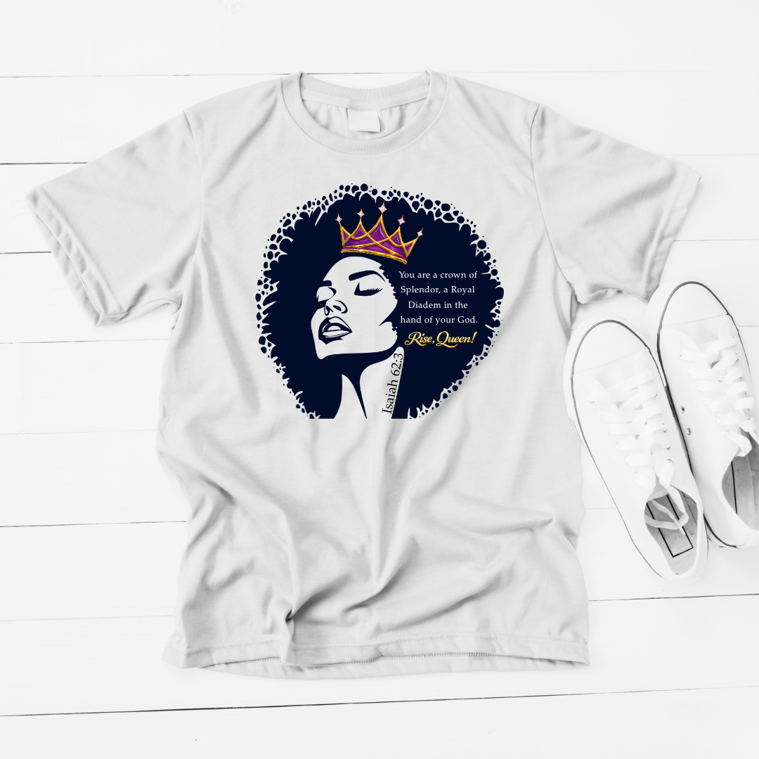 Black Queen, Rise! Proverbs 31 T-shirt