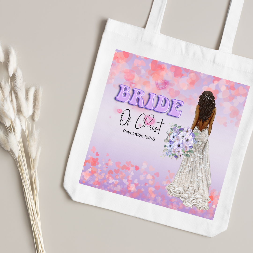 Bride Of Christ Tote Bag (Dark Tone)
