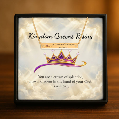 A Crown Of Splendor Horizontal Bar Necklace
