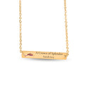 A Crown Of Splendor Horizontal Bar Necklace